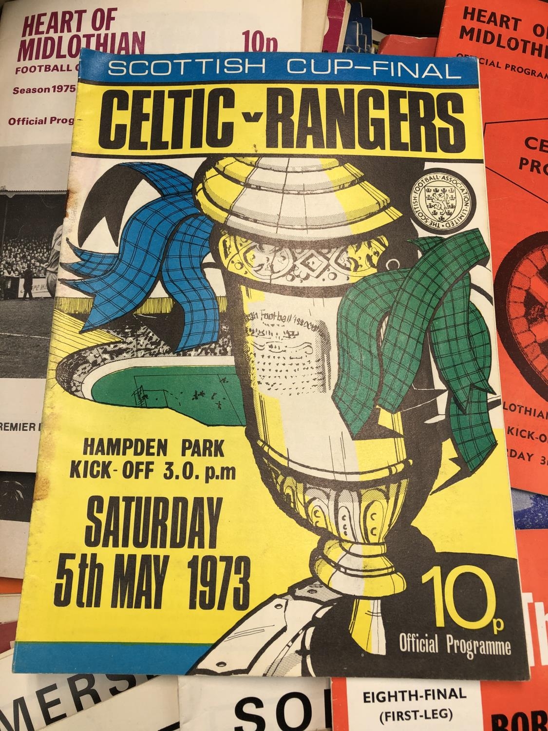 Collection of vintage Scottish football programmes, to include Scottish national clubs and Scotland