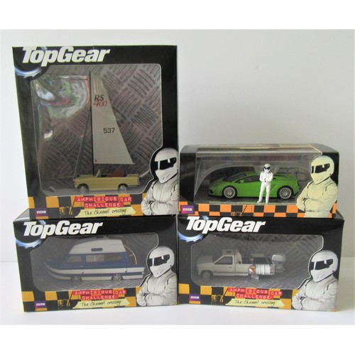 13 - TOP GEAR MODELS to include Minichamps Power Laps Lamborghini LPS and Oxford Diecast Amphibious Chall... 