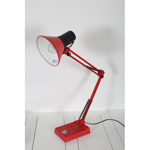 48 - A VINTAGE METAL AND BAKELITE ANGLEPOISE TABLE LAMP 73cm (h)