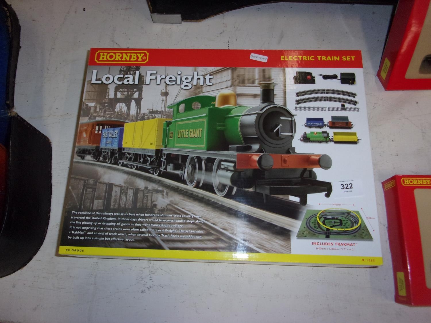 hornby local freight electric train set