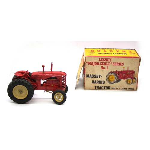 22 - Lesney Diecast, Major-Scale Series No.1 Massey-Harris Tractor 745D, Boxed