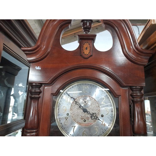 99 - Howard Miller Millennium Edition Grandfather Clock in Windsor Cherry Model 610-868  - Triple Chime -... 