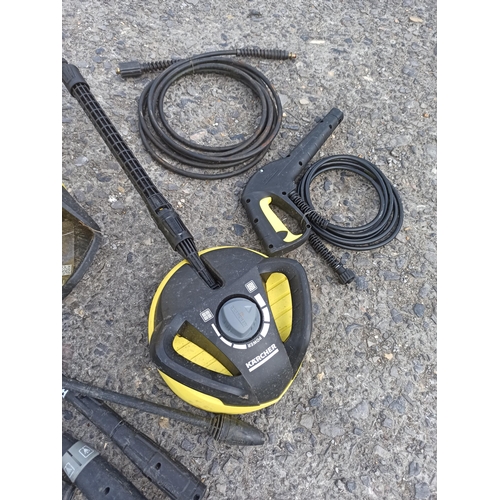 Karcher K4 Full Control with a Range of Attachments including 2 Guns, 3