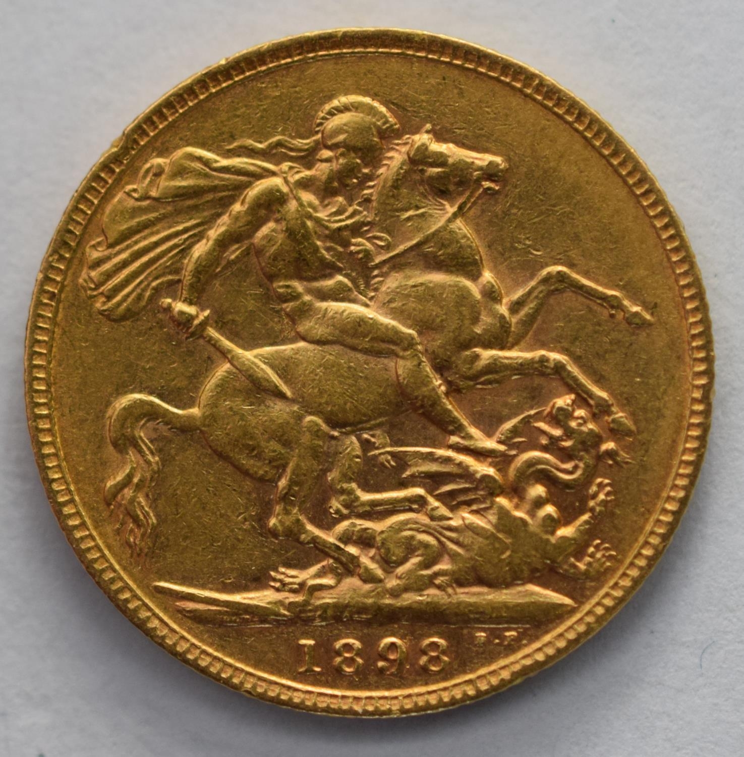 Full British Sovereign - Queen Victoria - year 1898 - London Mint ...