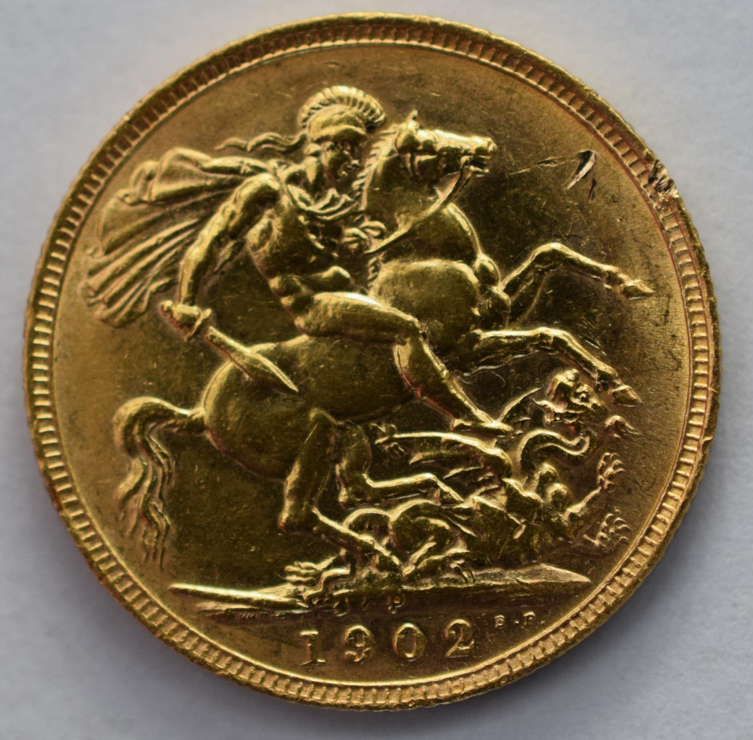 Full British Sovereign - King Edward VII - year 1902 - Perth Mint ...