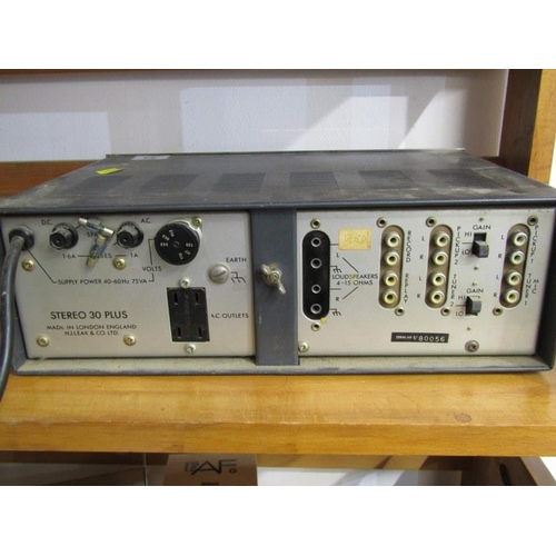 43 - VINTAGE STEREO, Leak stereo 30plus amplifier