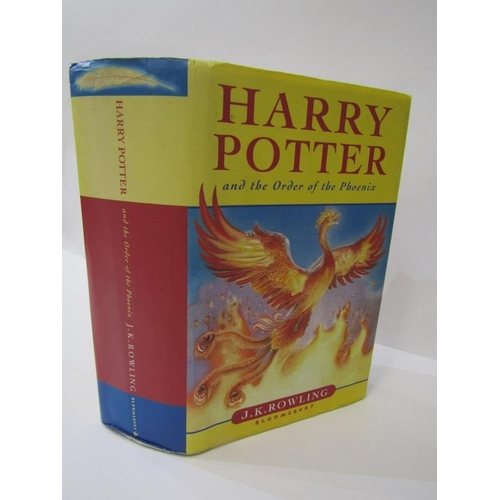 132 - HARRY POTTER, J.K. Rowling 'Harry Potter & The Order of the Phoenix' 2003, First edition with dust j... 