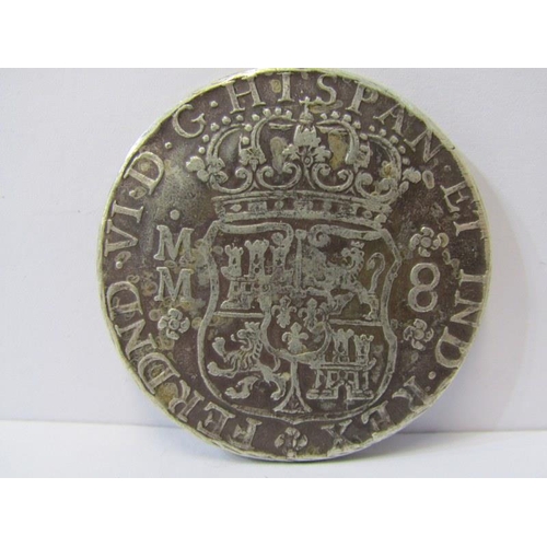 3 - SILVER REALES, 1756 Ferdinand VI Silver 8 Reales, Mexico mint