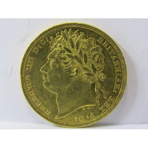 4a - GEORGIAN GOLD SOVEREIGN, 1822 George IV gold sovereign
