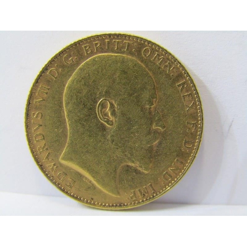 4e - GOLD SOVEREIGN, an Edward VII 1908 Sovereign Perth mint