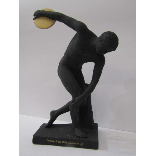 532 - LONDON 2012 OLYMPICS, Wedgwood basalt boxed figure 'Games of The 30th Olympiad'