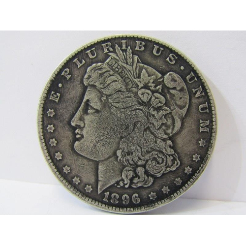 6 - 1896 USA MORGAN SILVER DOLLAR