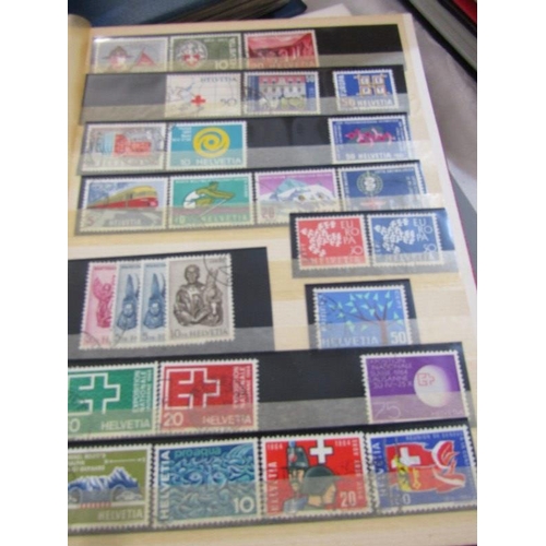 90 - Switzerland mostly used collection in 2 albums/stock books