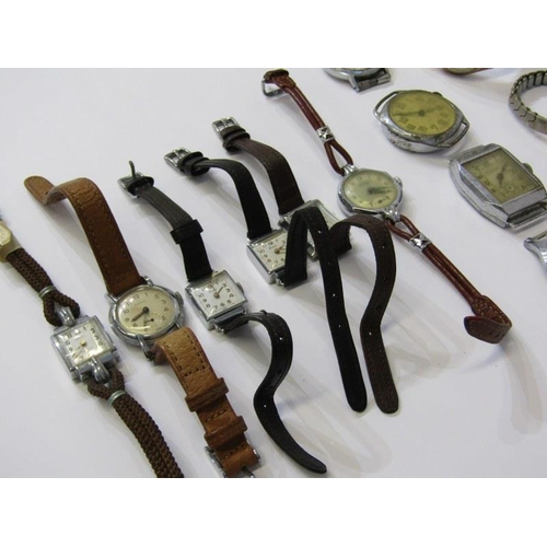 137 - WRIST WATCHES, selection of ladies and gents wrist watches, all in untested and a/f condition, mostl... 