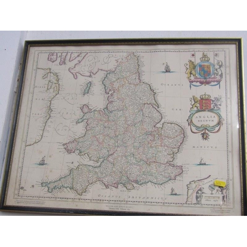 44 - MAPS, 2 facsimile maps of Chester and Great Britain