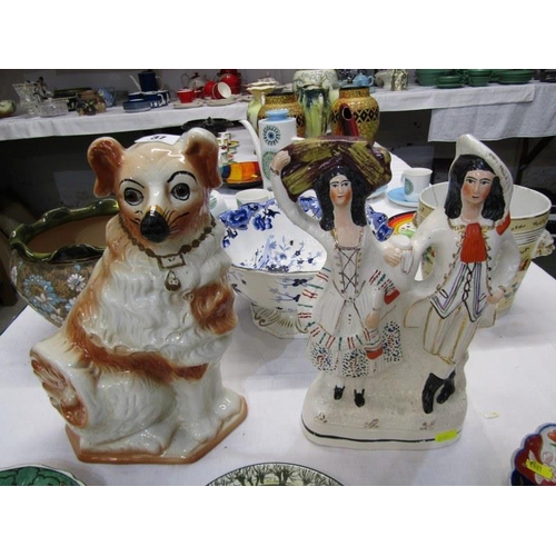 37 - STAFFORDSHIRE POTTERY, 
