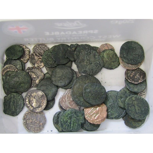 44 - ROMAN COINS, a collection of 3rd/4th Century Roman coins, some have been cleaned