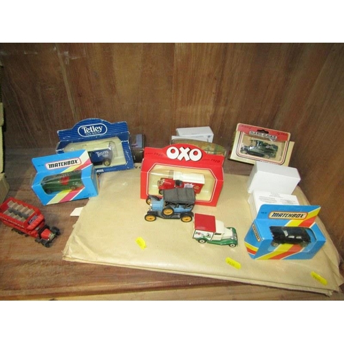 37 - DIECAST MODEL VEHICLES, collection of mainly original boxed diecast vehicles, mostly advertising