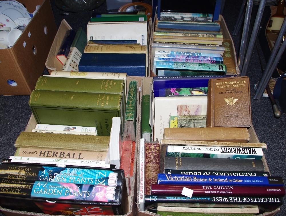 Books - a quantity of reference books covering nature and British Isles...