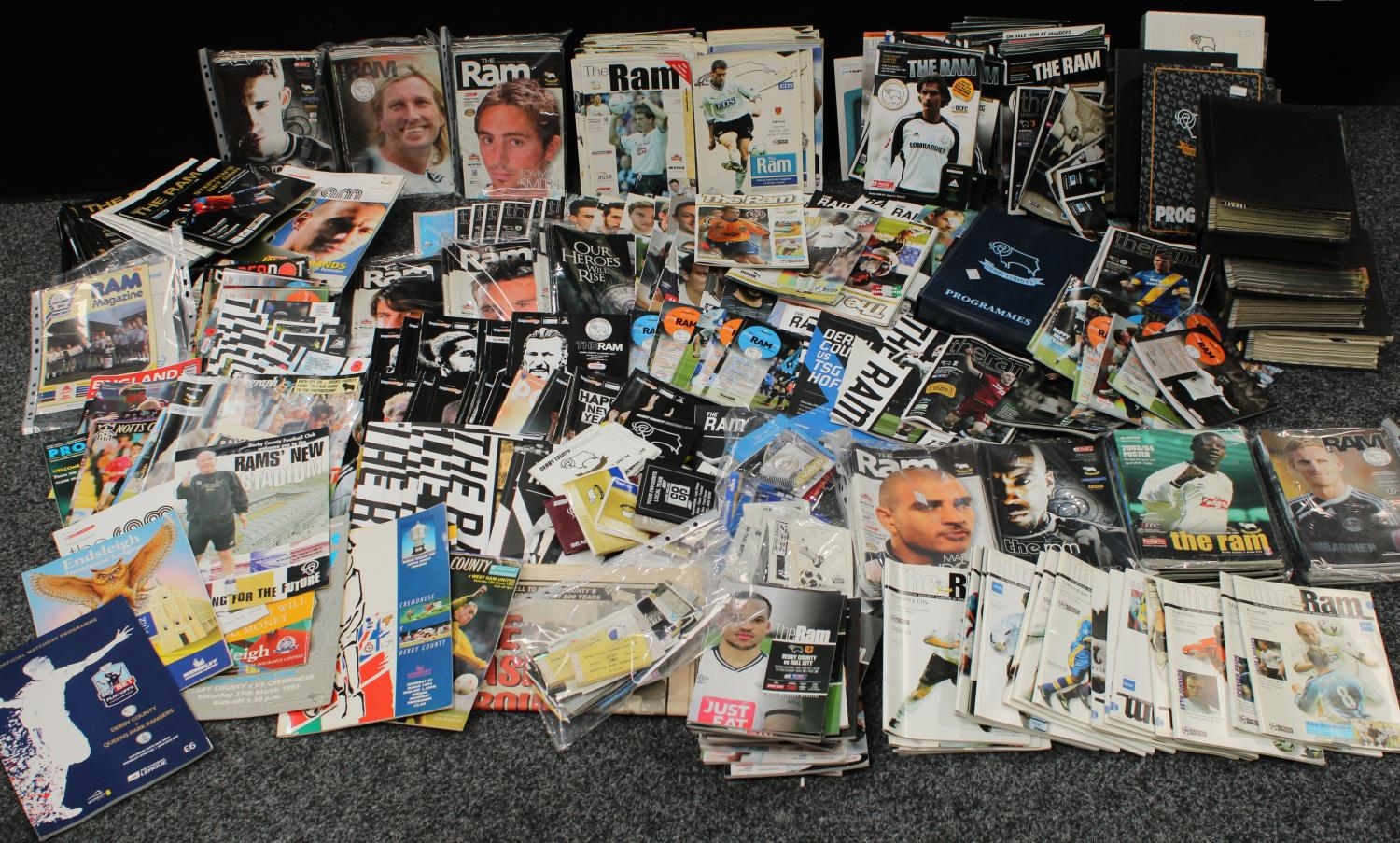 Sporting Football Interest - An extensive collection of Derby county...