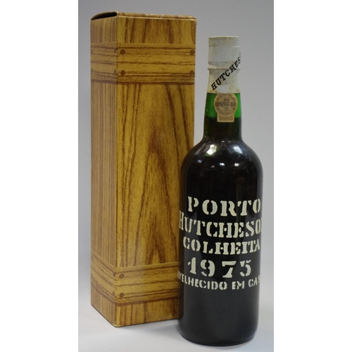 40 - A bottle of Hutcheson Colheita 1975 Port matured in wood, boxed