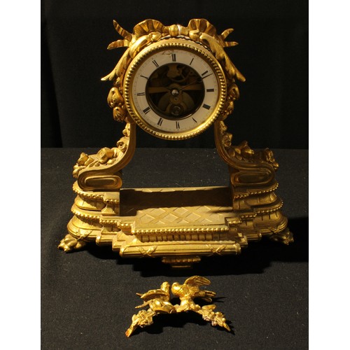 47 - A 19th century French ormolu mantel clock