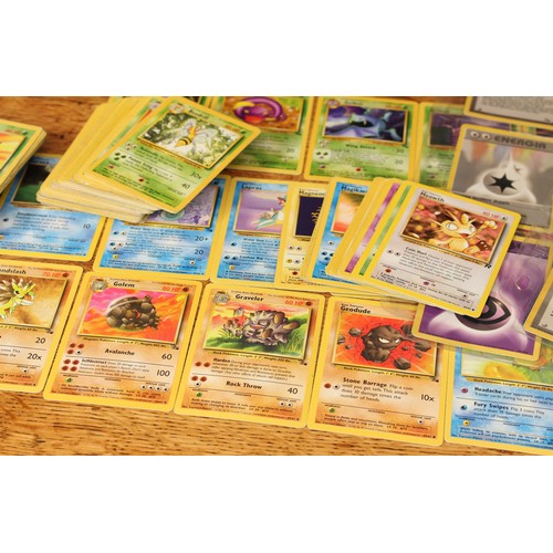 5055 - Pokemon trading cards - a collection of original series and gym series trading cards including Base ... 