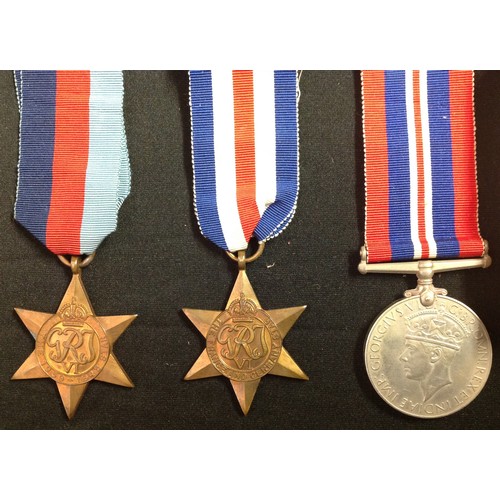 5 - WW2 British Army Guards Armoured Division RASC Medal Group to H Robinson comprising of 1939-45 Star,... 
