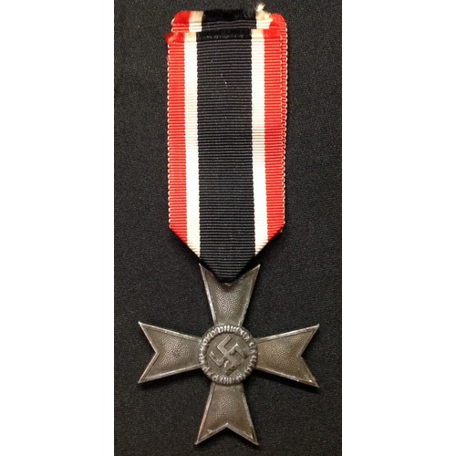 18 - WW2 Third Reich Kriegsverdienstkreuz ohne Schwerten II klasse. War Merit Cross without Swords 2nd cl... 