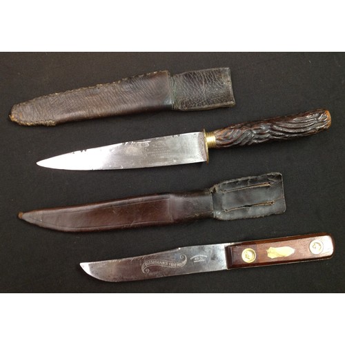 38 - Two Hunting knives: 