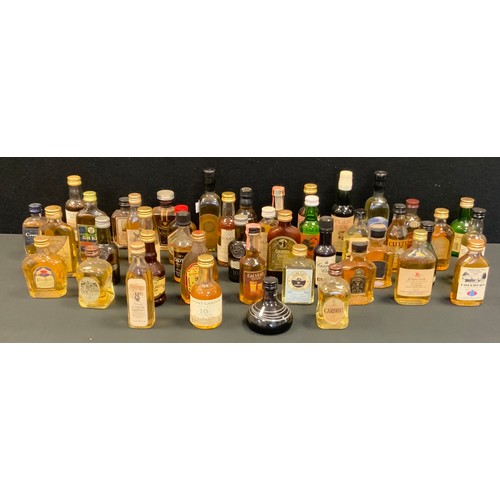 28 - Whisky Miniatures - Duncan Taylor 38 year aged Invergordon Distilley scotch, a 36 year Milton Duff D... 