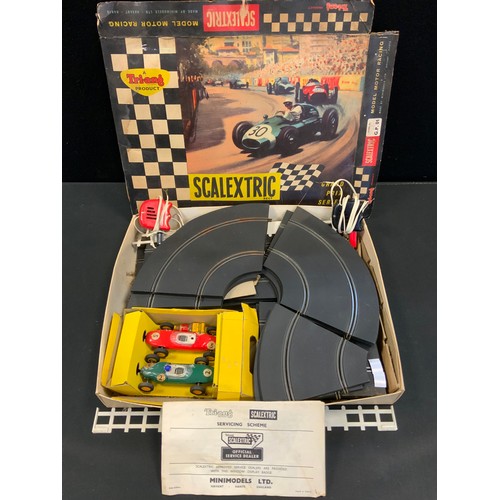 53 - Toys & Juvenalia - a Tri-ang Scalextric G.P.01 model motor racing set, Gran Prix series, boxed