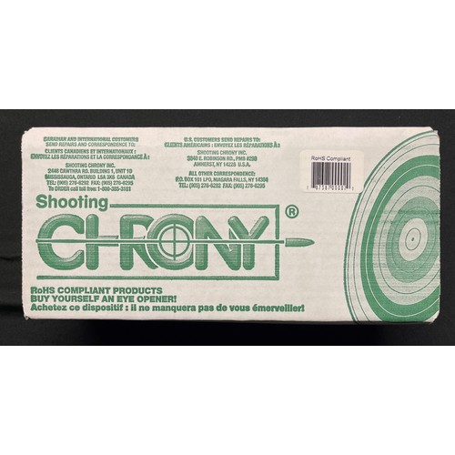 Shooting Chrony Alpha Chronograph. Brand new in box. Measure... Barnebys