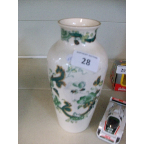 28 - Mason's Charteuse Vase