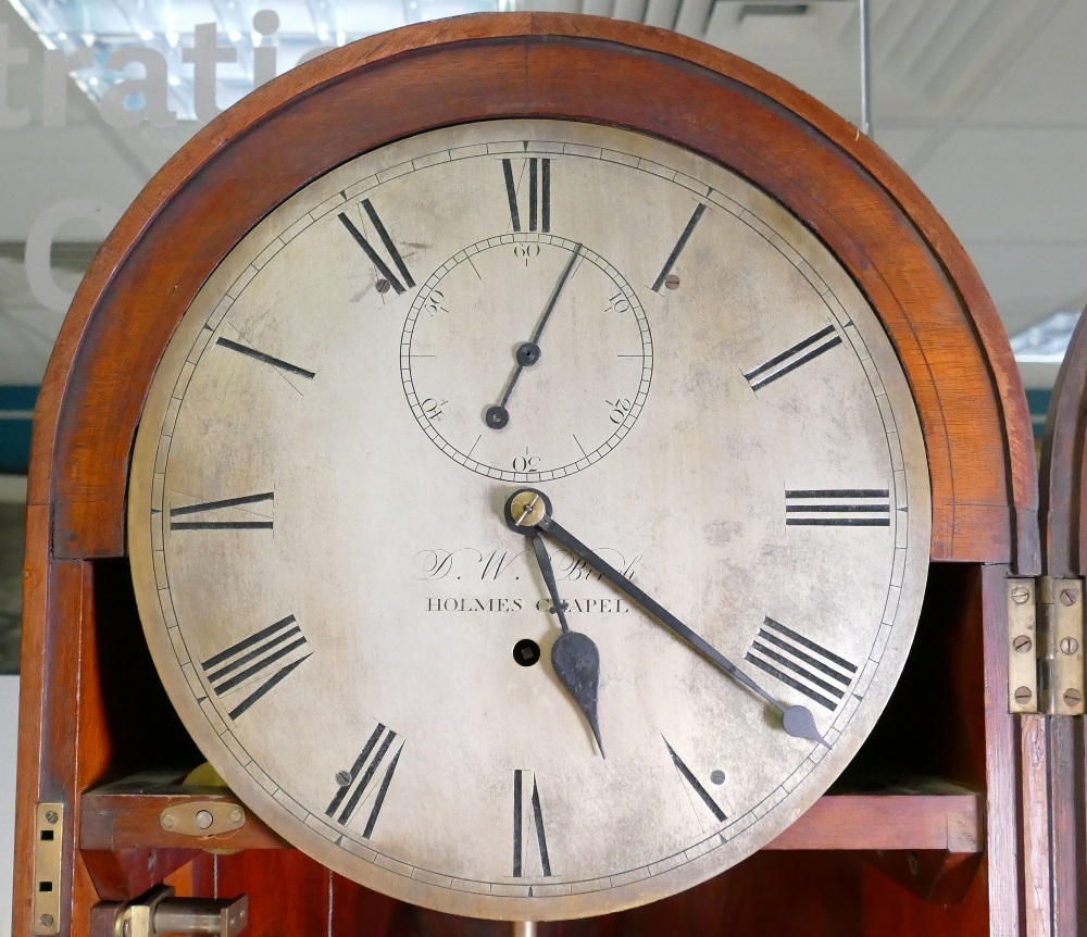 19th century floor standing Regulator clock With mercury compensated pendulum, regulator quality mo