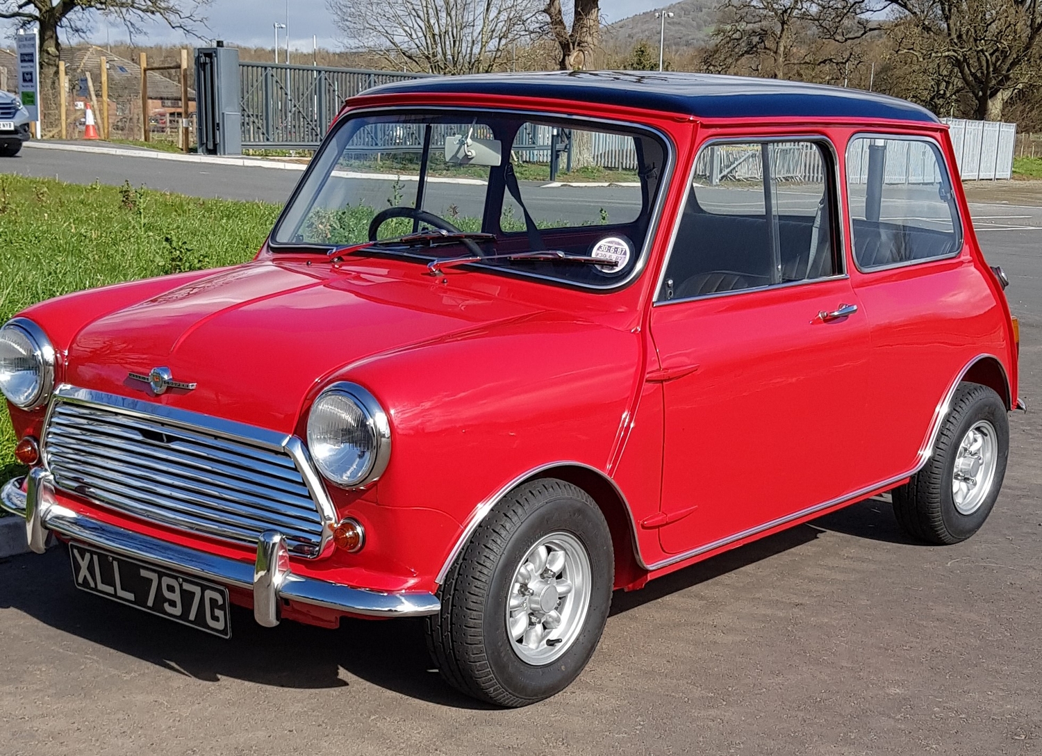 Mini Cooper MkII car. 1968. Fully restored. Runs and drives. Mint ...