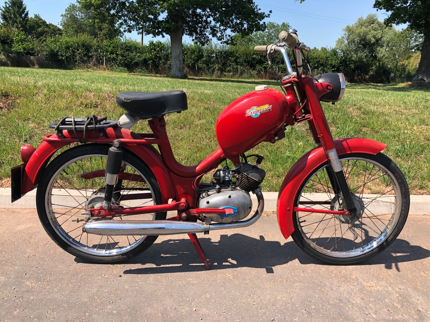 Gabbiano Gioiello 50cc motorcycle. Approx 1965. No docs