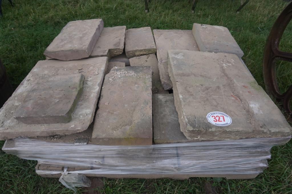 Pallet of flagstone