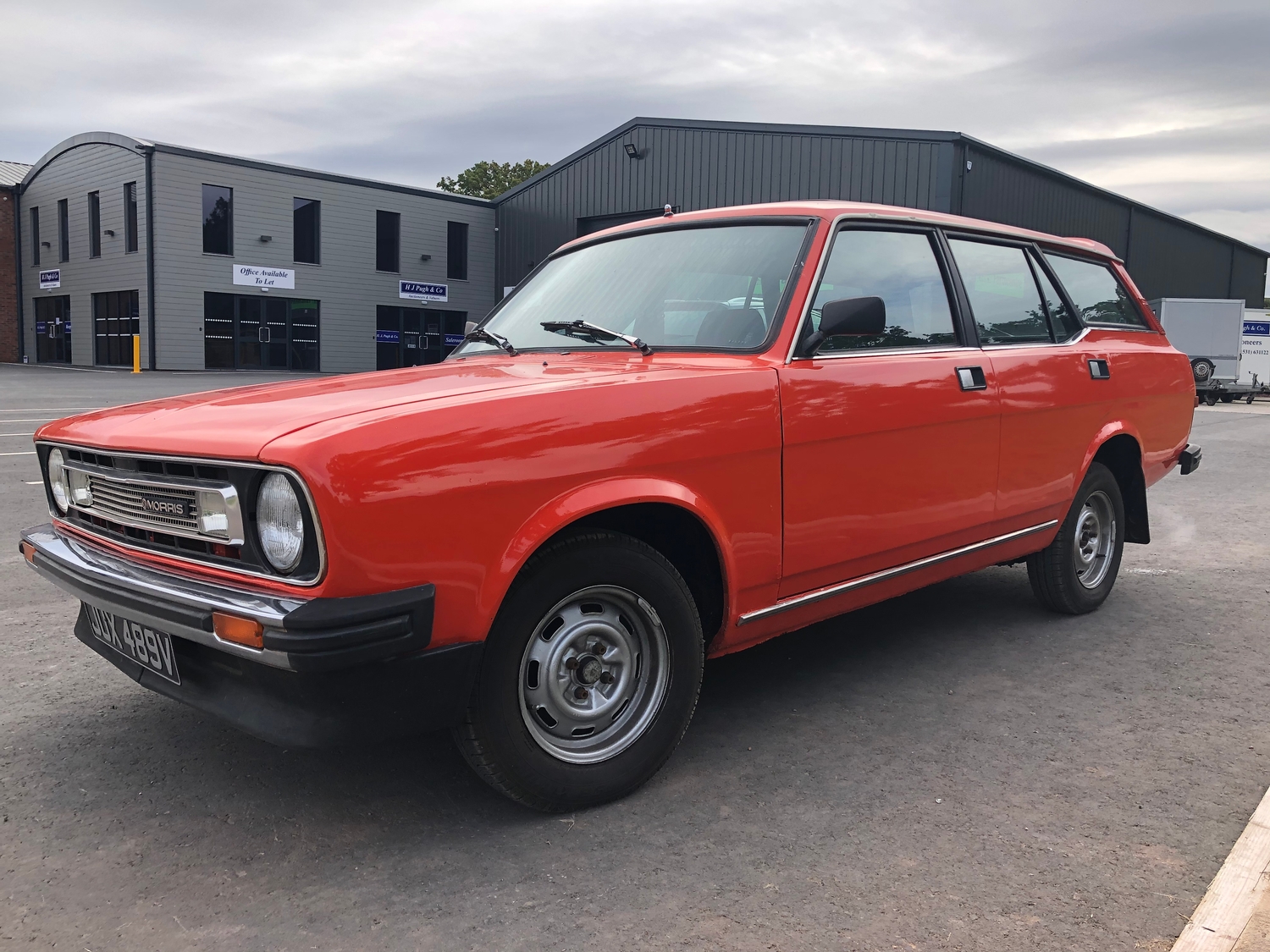 Morris Marina estate car. 1980. 1700cc. MOT. 58,617 miles. Reg JUX489V. V5
