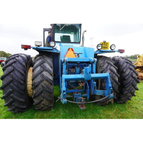 101 - Ford FW60 articulated tractor. 1978. 5945hrs. V8, Cummins 335HP engine. Dual wheels, linkage and spo... 