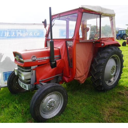 Massey Ferguson 148 Multi Power tractor. power steering, Very tidy ...