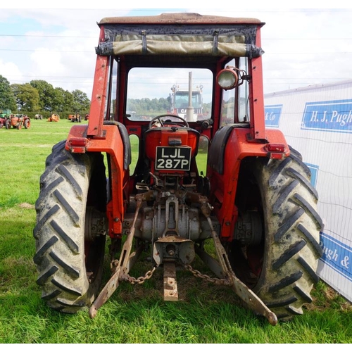 Massey Ferguson 1 Multi Power Tractor With Cab Pavt Wheels Front Wheel Weights 2708hrs Origi