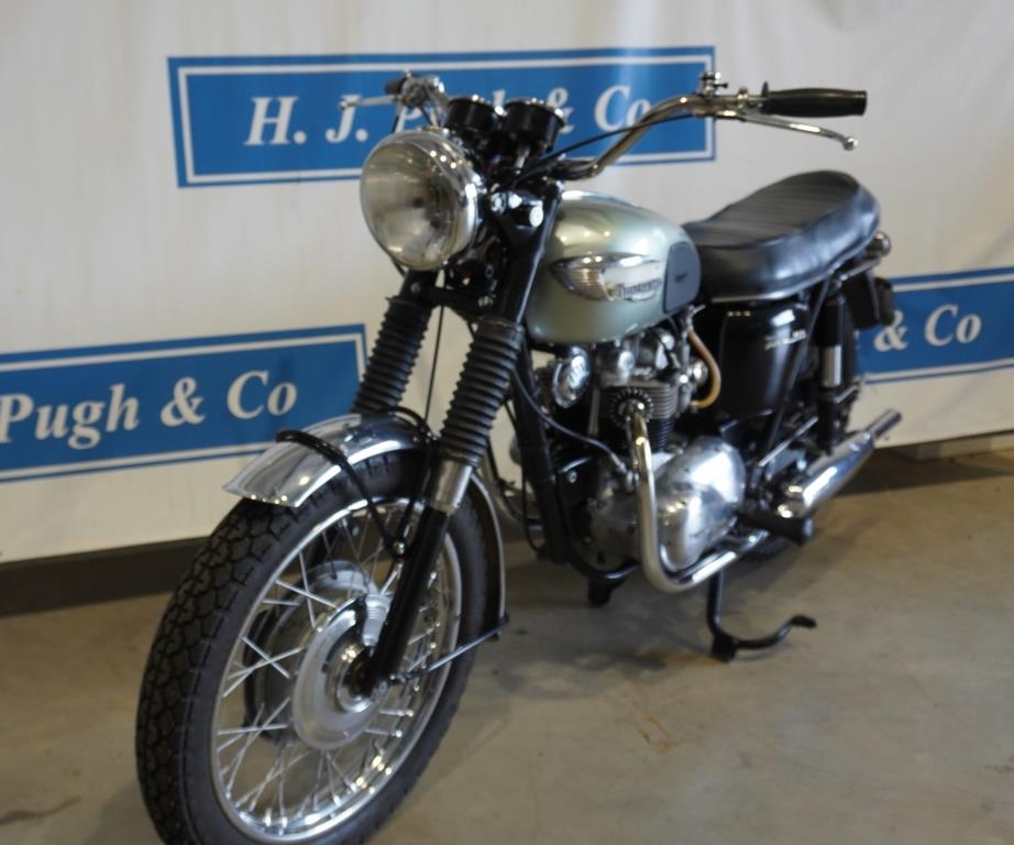 1967 triumph t100r