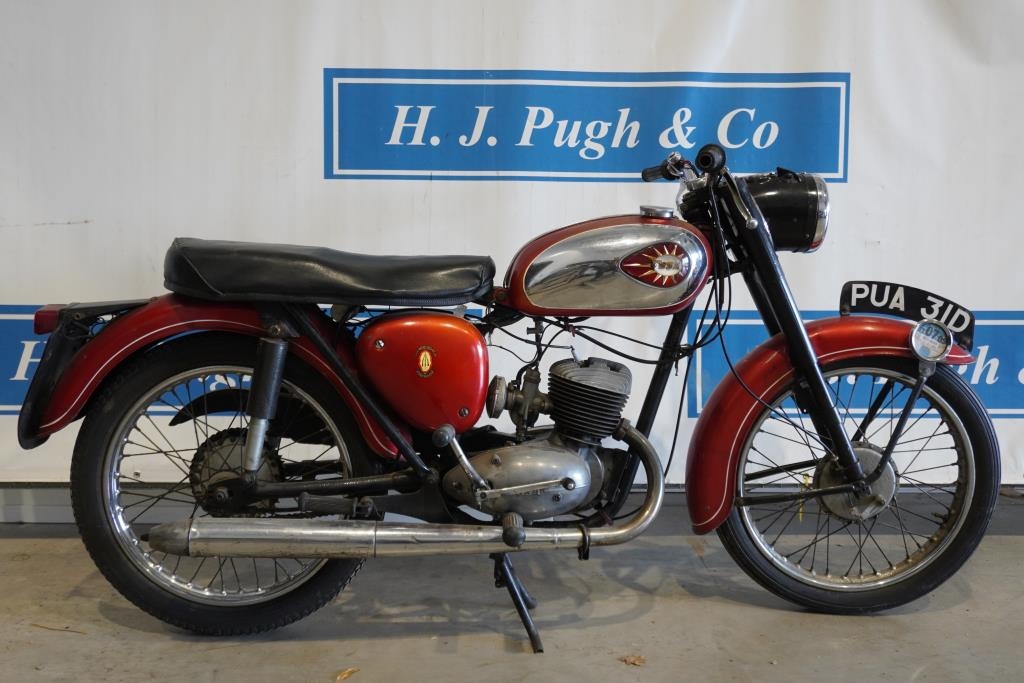 BSA Bantam D7 Super Motorcycle. 1966, 174cc. Frame No. D72231, Engine ...