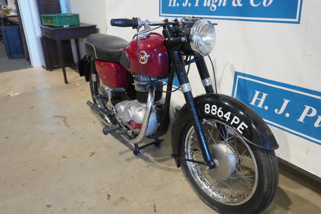 Matchless AJS 250 G2 lightweight motorcycle. 1960. Stored for 10 years ...