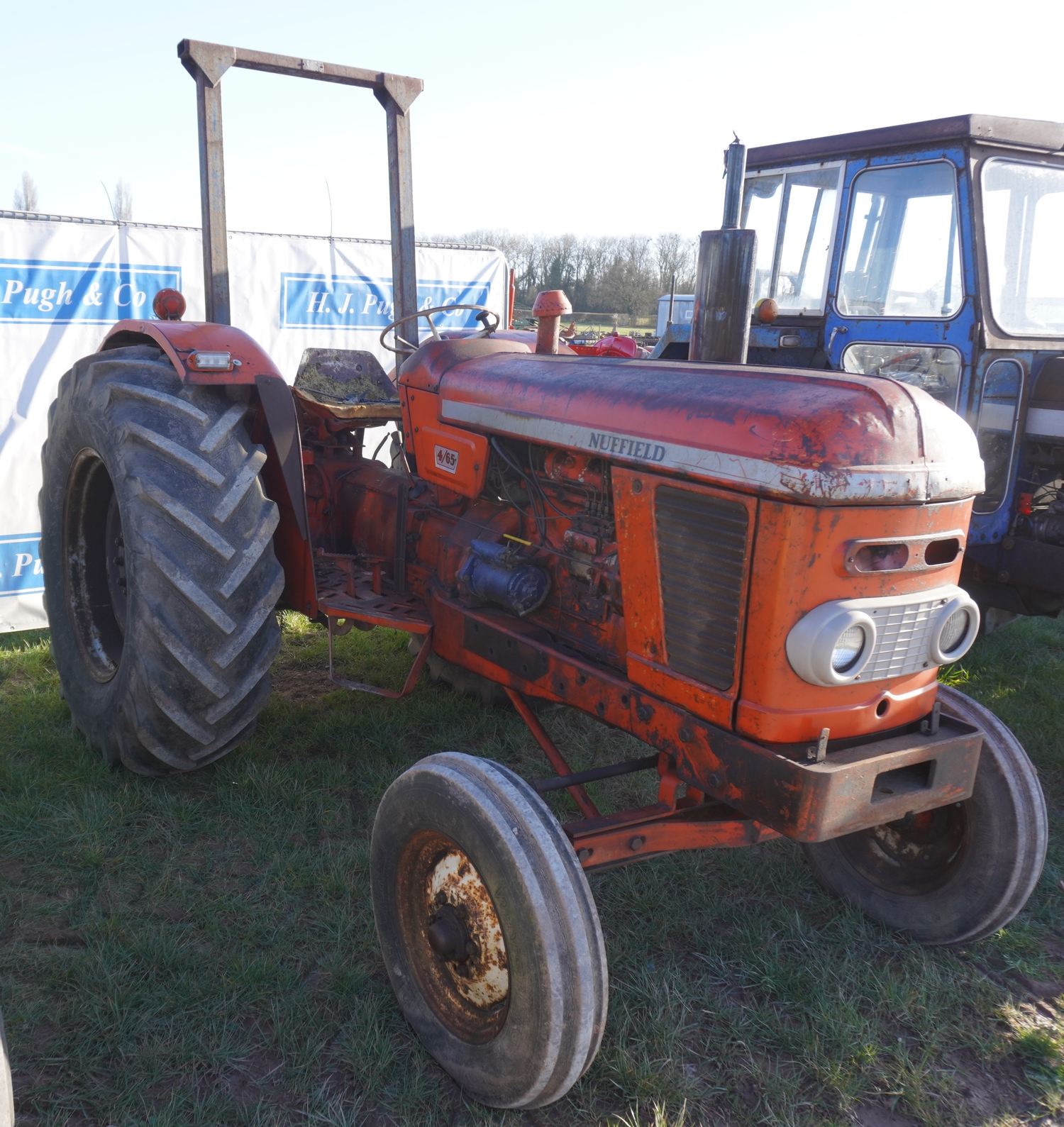 Nuffield 465 tractor. 1968. On the button, owned for the last 14 years