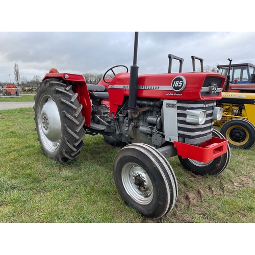 Massey Ferguson 165 Multipower Tractor Runs And Drives Restored