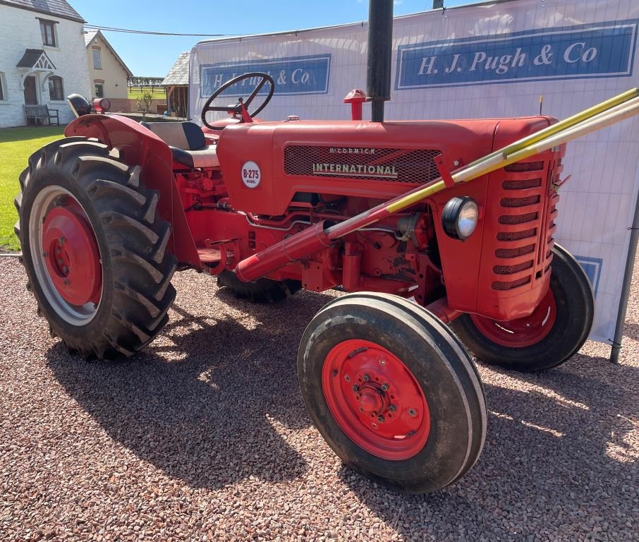 International McCormick B275 Tractor, Early Restoration, Very Good ...