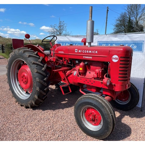 International B450 Tractor Early Restoration Very Good Starter Runs