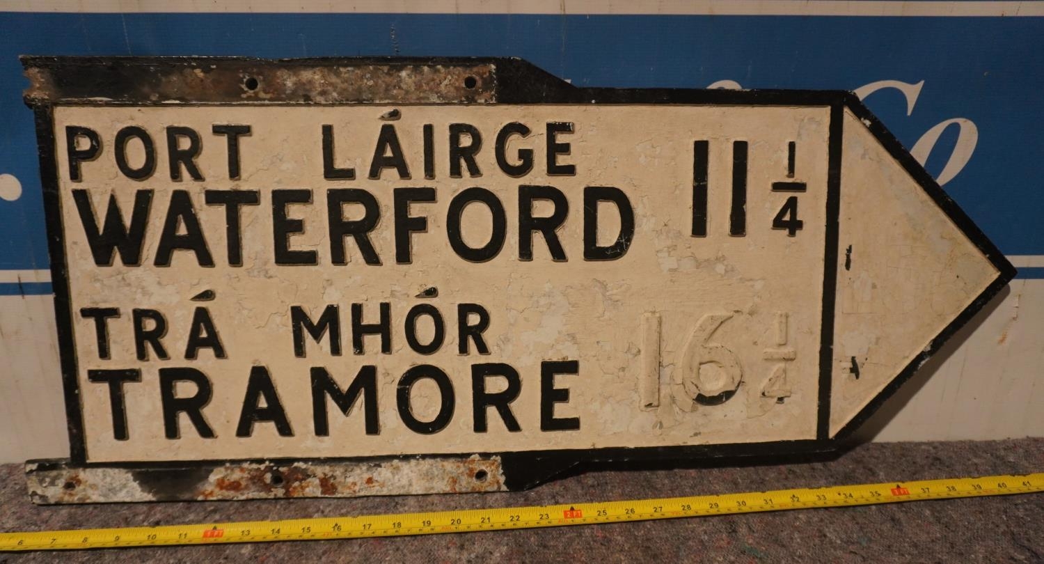 Hand Cast Irish Road Signs B52